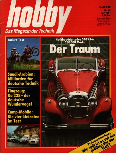 Zeitschrift hobby technik - hobby, #14