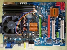 mainboard Asrock A785GXH/128M mit amd processor und ram sticks