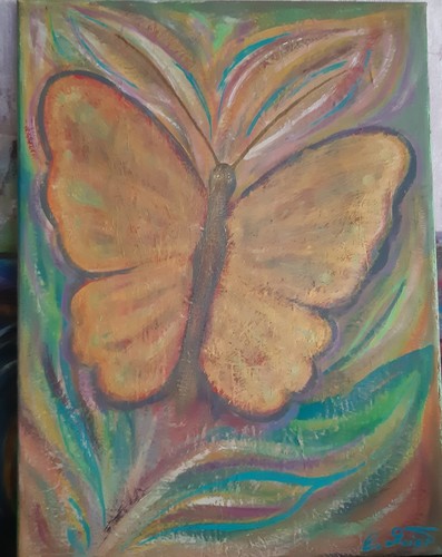 Acrylbilder handgemalt