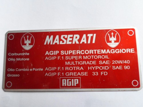 Maserati schild mexico - schild,