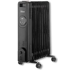 Öl Radiator Elektrischer Heizkörper Heizstrahler Heizgerät Konvektor 9 Rippen