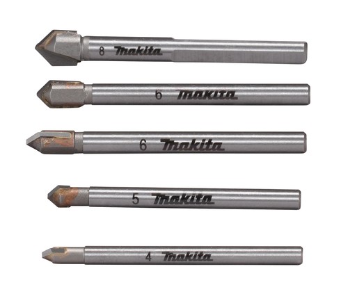 Makita glas fliesenbohrer set - makita, glas-/fliesenbohrer-set