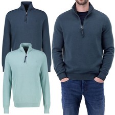 LERROS Herren Troyer Pullover