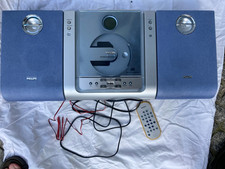 Philips MC230E/22 Stereoanlage Wand-Kompakt-Stereo-Anlage mit Fernbedienung