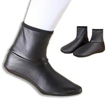 PU Leather Muslim Socks for