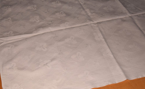 Altes damast tischdecke - altes,