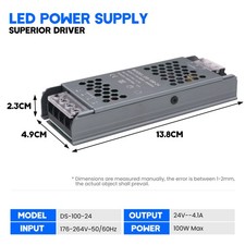 DC 12V/24V LED Trafo Netzteil