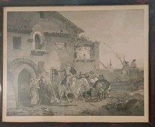Lithographie . Peter von Hess