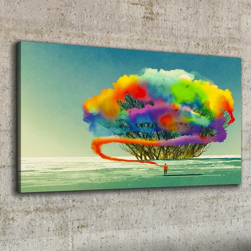 Canvas wandbild leinwand - canvas,
