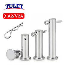 Steckbolzen Splinte Stecksplint Federstecker Edelstahl V2A Sicherungsbolzen