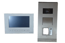 Busch-Jaeger 1-Fach Edelstahl Video-Türklingelanlage inkl. Welcome Panel