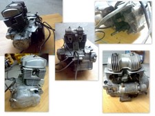 Motor für  eine Honda Rebel