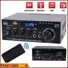 HiFi Verstärker 800W Bluetooth 5.0 Party Musik Equipment AUX Anlage Stereo Audio