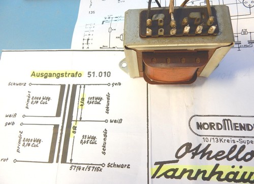 Gegentakt-Ausgangsübertrager