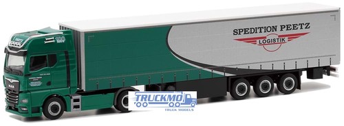 Herpa spedition peetz man tgx - peetz,