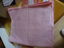 1 rosa Bettlaken, 1,40 x 2,00 m