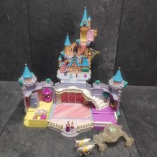 Polly Pocket Aschenputtel Schloss Cinderella Vintage Rar Bluebird 1995 5 Figuren