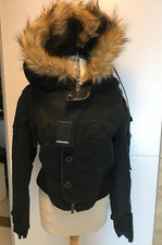 Dsquared2 crop jacket hooded