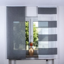 2er Set Schiebegardine