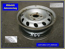 1 Stahlfelge,                      5 J  x  13,   ET 49,      4 - Loch,   