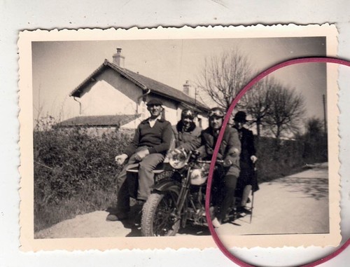 Photo foto altes - altes, motorrad