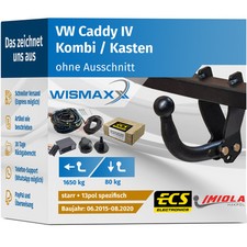 ANHÄNGERKUPPLUNG starr passt