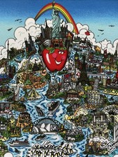 Charles Fazzino: Mousepad