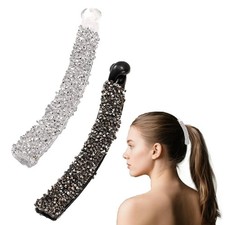 2 Stück Bananenspange, Strass