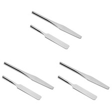  6 stücke Edelstahl Remover Polnische Pulvermischung Nail Art Drücker Set