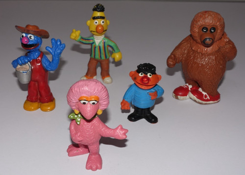 Vintage sesamstraße figuren - vintage,