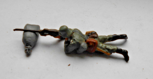 Soldat gewehr auf sandsack - am,