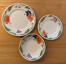 3x Villeroy & Boch Amapola
