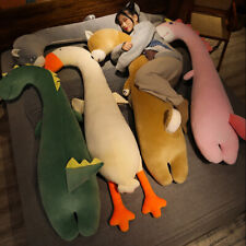 Großes Plüschtier Kuscheltier Seitenschläferkissen Schlafkissen langes Kissen