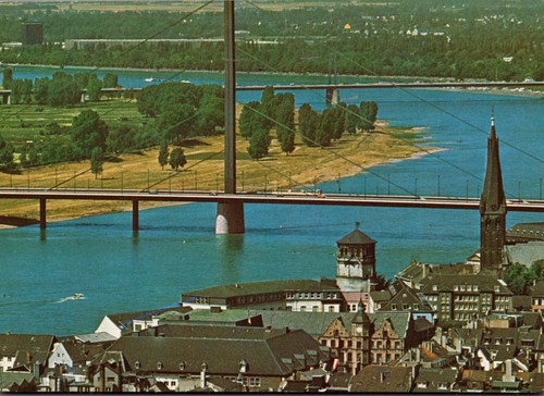 Düsseldorf oberkasseler - ak,