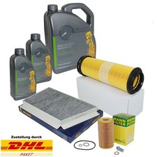 Filterkit Mercedes C-Klasse W/S203 C200 C220 CDI mit 7L ORIGINAL 229.51 5W30