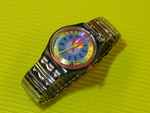 Stopp swatch yellow star mit - yellow,