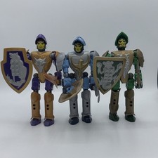 Lego Knights Kingdom Figuren - 3 Stk. Sr Danju, Sir Jayko, Sir Rascus - Konvolut