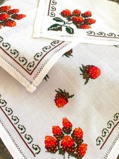 3x Tischdecke Deckchen