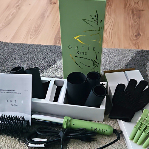 Ortie lockenstab set - ortie,