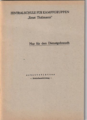Ddr kampfgruppen der - ddr,