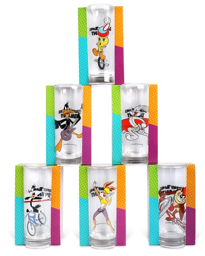 6er set looney tunes sommer - set, 12