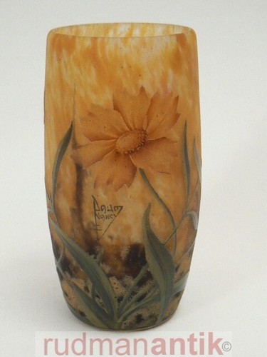 Daum nancy vase - vase, jugendstil