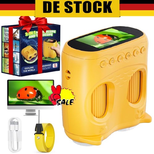 Mikroskop für kinder - 2-in-1,