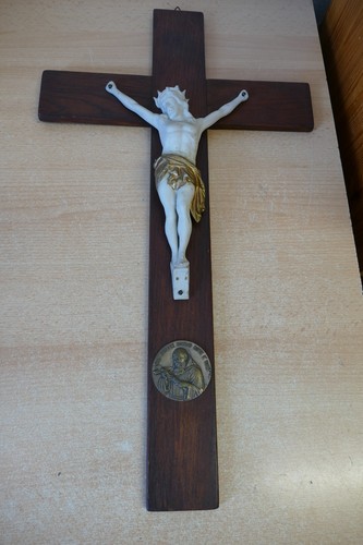 Antikes kreuz kruzifix aus - antikes,