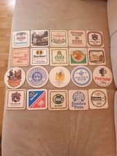 20 x verschiedene Bierdeckel, Bierfilze Bierdeckel-Konvolut # 14