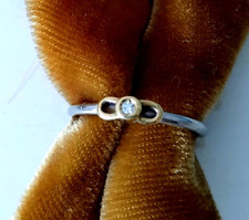 950 platin diamantring - ❖,