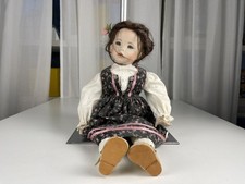 Porzellan Sammler Puppe 46 cm