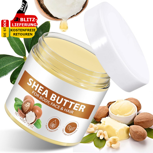 Sheabutter unraffiniert roh - unraffiniert,
