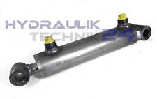 Hydraulikzylinder doppeltwirkend 100/60 - 60 bis 1500mm Hub mit Querbuchsen