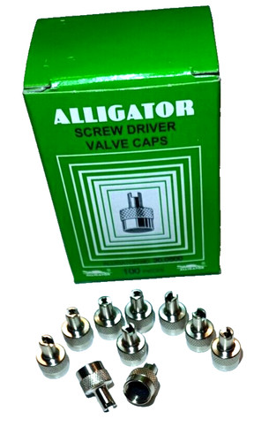 10x alligator ventilkappe - 10x,